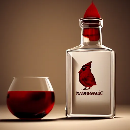 Prompt: a photorealistic image of Cardinal drinking Armagnac from a decanter at polo lounge Trending on Artstation, featured on Behance, well-rendered, Unreal Engine, 4K HD