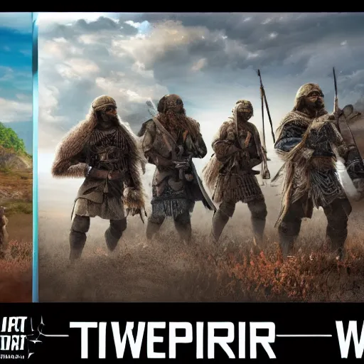 Prompt: when two tribes go to war, photorealistic, 4K