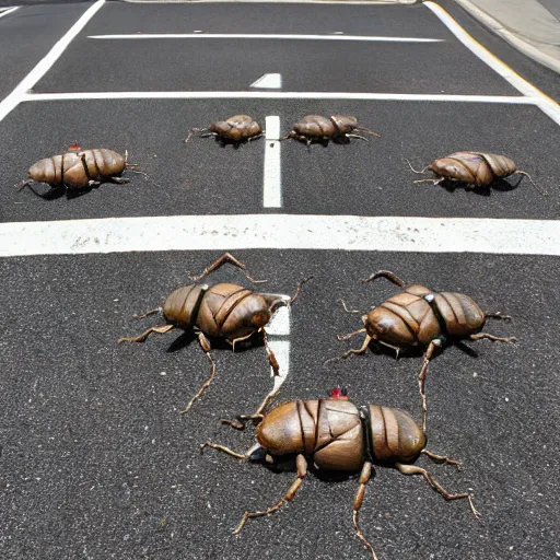 Image similar to hobbits crosswalk beetles