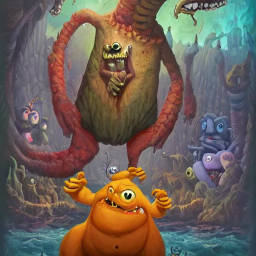 Image similar to chris ryniak monster