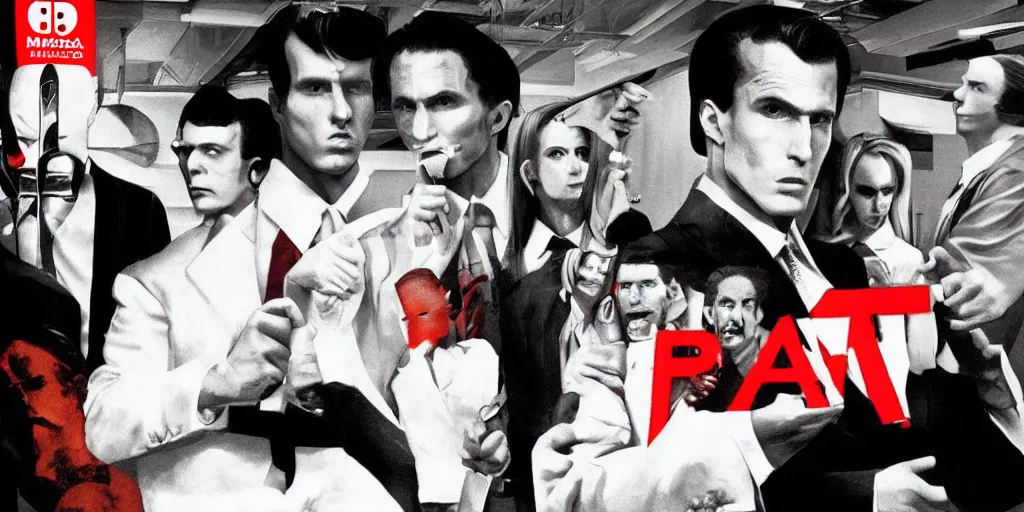 Image similar to american psycho on nintendo 6 4