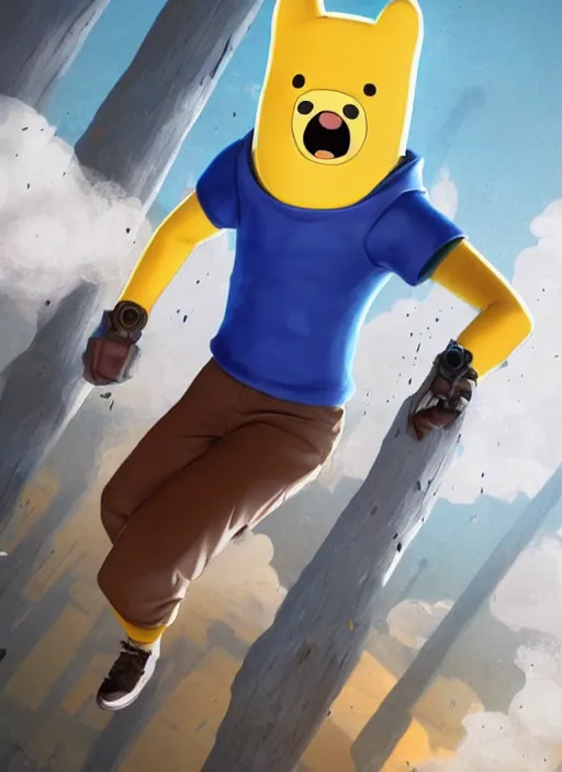 Prompt: adventure time finn, realistic, photorealistic, cgi, 3 d render, highly detailed