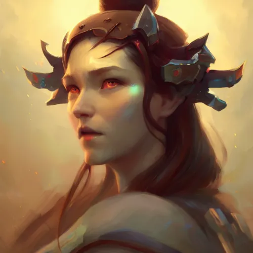 Image similar to a beautiful portrait of a beautiful d'va, game of thrones concept art by pete mohrbacher and guweiz and ilya kuvshinov, digital art, highly detailed, intricate, sharp focus, trending on artstation hq, deviantart, unreal engine 5, 4 k uhd image