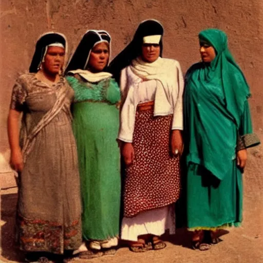 Image similar to egypt women, coloured photo