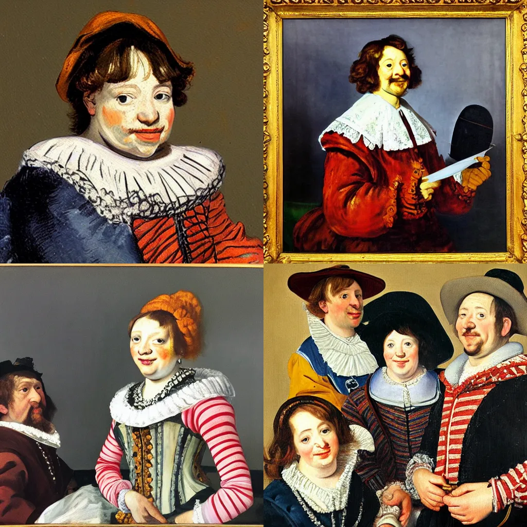 Prompt: new Frans Hals painting