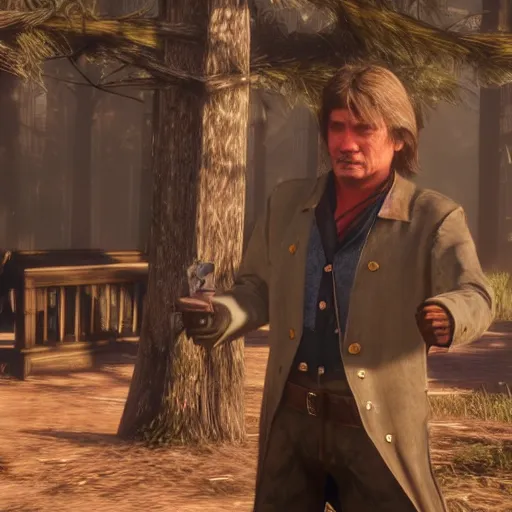 Image similar to Viktor Yushchenko in Red Dead Redemption 2