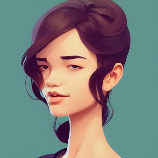 Image similar to funny drinker, smooth face, centered, solid bacgkround, median photoshop filter cutout vector behance, hd by artgerm, jesper ejsing, by rhads, makoto shinkai and lois van baarle, ilya kuvshinov, rossdraws, illustration, art by ilya kuvshinov and gustav klimt