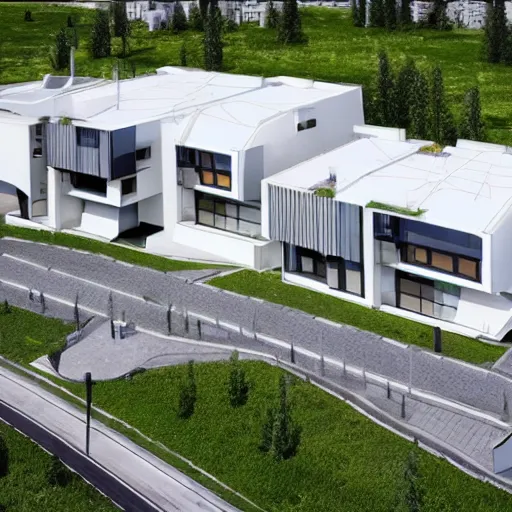 Image similar to High-tech house in Ufa