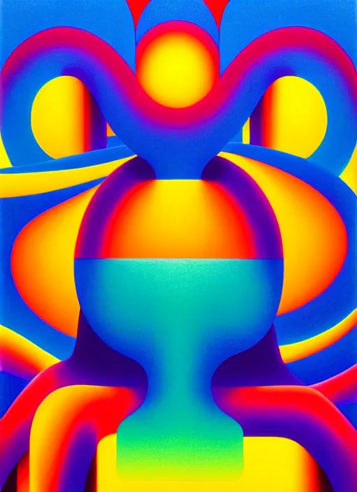 Image similar to abstract sulpture by shusei nagaoka, kaws, david rudnick, airbrush on canvas, pastell colours, cell shaded, 8 k