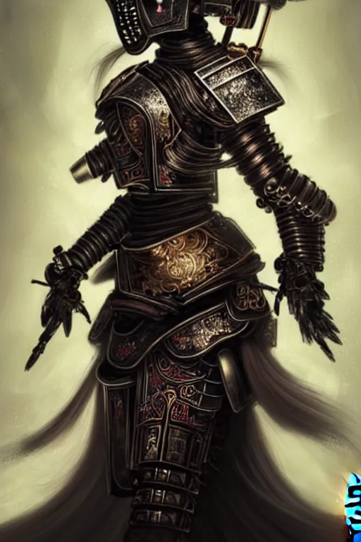 Prompt: beautiful and divine and luxury and evil and dieselpunklpunk three kingdom chinese female armor knight portrait+shinnyy eyes with light flowing hair, fighting in the chinese palace, ssci-fi, fantasy, neon light, fantasy, intricate complexity, human structure, human anatomy, hyperrealism 8k, art and illustration by tian zi and craig mullins and WLOP and alphonse mucha,