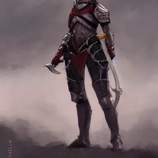 Image similar to gordon freeman as an attractive young smiling woman dressed as a knight, hd shot, digital portrait, beautiful, fantasy art, artstation, comic style, by artgerm, guy denning, jakub rozalski, magali villeneuve and charlie bowater