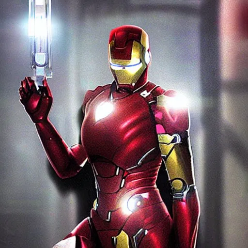 Image similar to female ironman