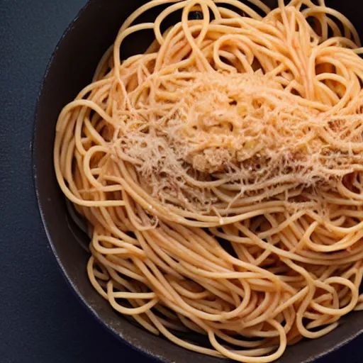 Prompt: spaghetti, but it's alive