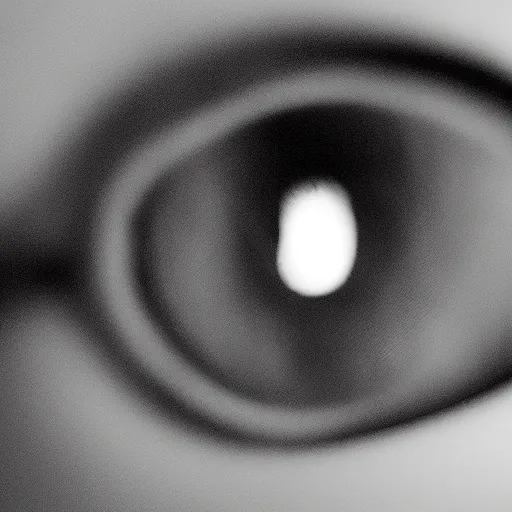 Prompt: microscopic photograph of an eye