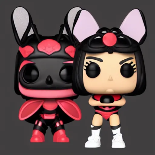 Image similar to crimson-black bee Funko Pop