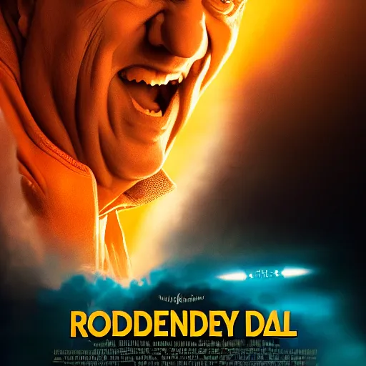 Prompt: movie poster for rodney dangerfield starring in independence day, stunning, surrounding cinematic light, hyper detailed, ornate and intricate, 4 k cinematic octane render