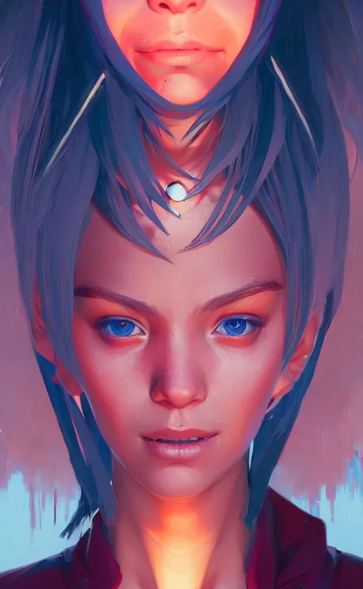 Image similar to highly detailed portrait of zero two in gta v, stephen bliss, unreal engine, fantasy art by greg rutkowski, loish, rhads, ferdinand knab, makoto shinkai and lois van baarle, ilya kuvshinov, rossdraws, tom bagshaw, global illumination, radiant light, detailed and intricate environment