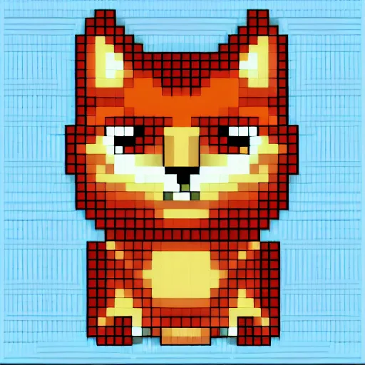Prompt: a beautiful pixel art image of a tabby cat, high-quality, volumetric light, ultra-detailed, realistic