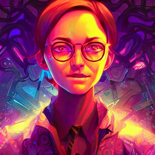 Image similar to skill magic geek inside matrix deepdream radiating a glowing aura stuff loot legends stylized digital illustration video game icon artstation lois van baarle, ilya kuvshinov, rossdraws,