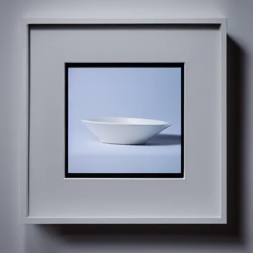 Prompt: an ultra high definition professional studio photograph, 5 0 mm f 1. 4 iso 1 0 0. the photo is set in a plain empty white studio room with a plain white plinth centrally located. the photo depicts an object on the plinth framed centrally. the object is a cup. the cup is coloured red and blue.