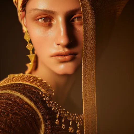 Prompt: photographic portrait of a stunningly beautiful renaissance moroccan female in soft dreamy light at sunset, contemporary fashion shoot, by edward robert hughes, annie leibovitz and steve mccurry, david lazar, jimmy nelsson, breathtaking, 8 k resolution, extremely detailed, beautiful, establishing shot, artistic, hyperrealistic, beautiful face, octane render