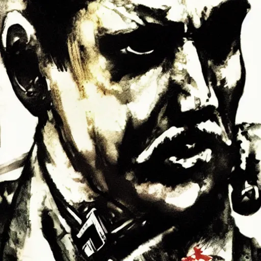 Image similar to Adolf Hitler by Yoji Shinkawa