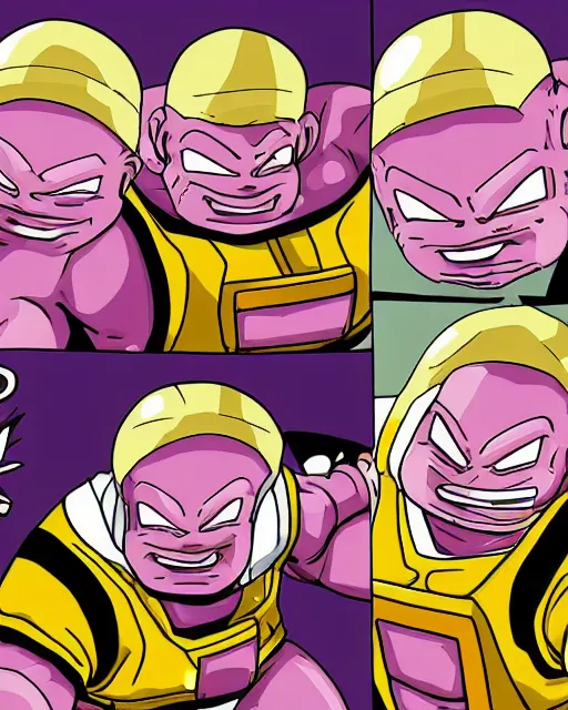 tmnt ) krang as a character from dragonball z, Stable Diffusion