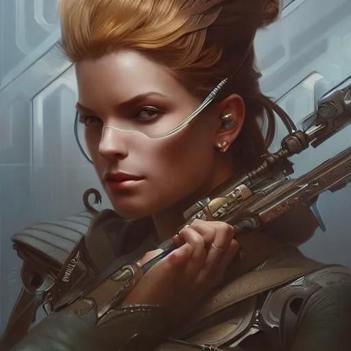 Image similar to ultra realistic illustration of tara davis, sci - fi, fantasy, intricate, elegant, highly detailed, digital painting, artstation, concept art, smooth, sharp focus, illustration, art by artgerm and greg rutkowski and alphonse mucha