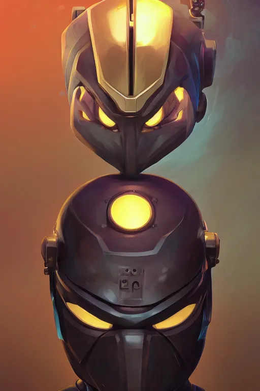 Image similar to epic mask helmet robot ninja portrait stylized as fornite style game design fanart by concept artist gervasio canda, behance hd by jesper ejsing, by rhads, makoto shinkai and lois van baarle, ilya kuvshinov, rossdraws global illumination radiating a glowing aura global illumination ray tracing hdr render in unreal engine 5