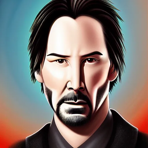 Prompt: photorealistic bald keanu reeves