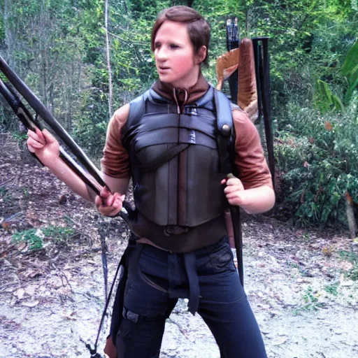 Image similar to male katniss everdeen