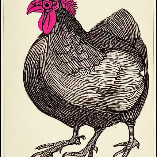 Image similar to Medical diagram of a chicken, detailed