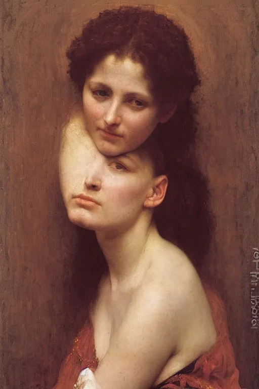 Image similar to a renaissance oil painting medium shot portrait by alma tadema of the mother of nightmares, colourful pastel, detailed academic bouguereau, high shadow, sharp focus