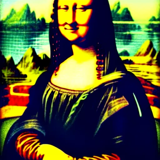 Image similar to a portrait of super mario as the mona lisa