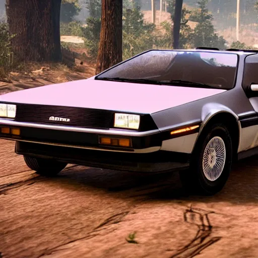 Image similar to delorean in red dead redemption 2