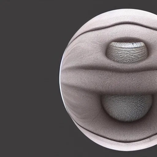 Prompt: sphere made out of human teeth, 4K, realistic, hyperdetailed