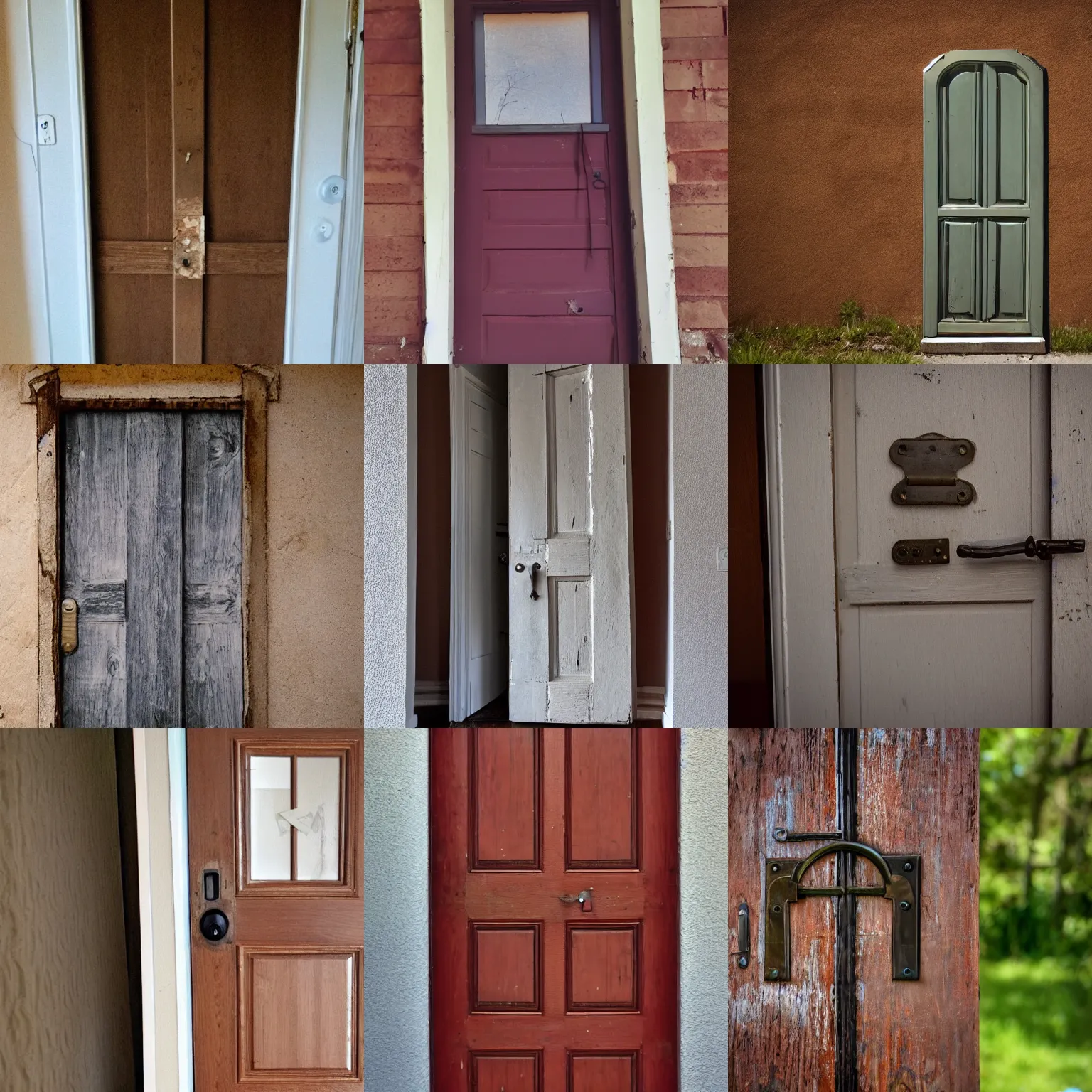 Prompt: The door my wife left through and never came back