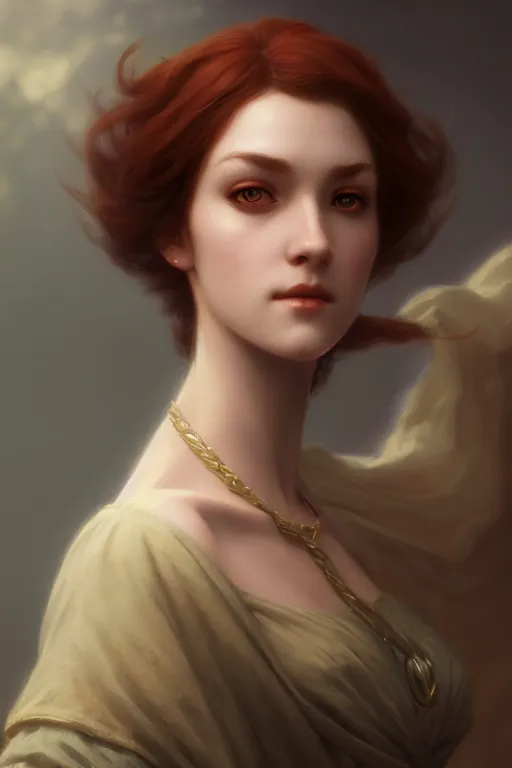 Image similar to a portrait of an Rogue, illustration, soft lighting, soft details, painting oil on canvas by Edmund Blair Leighton and Charlie Bowater octane render trending on artstation d&d characters, 4k, 8k, HD