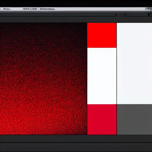 Image similar to vertical gradient of 3 colors: #ffffff #ff0000 #333333, nice gradient of white, red and black color, realistic color mix, photoshop gradient tool screenshot, color palette example, Art station, learn how to mix paint tutorial