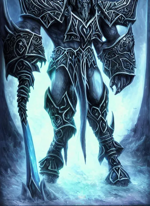 Prompt: world of warcraft death knight