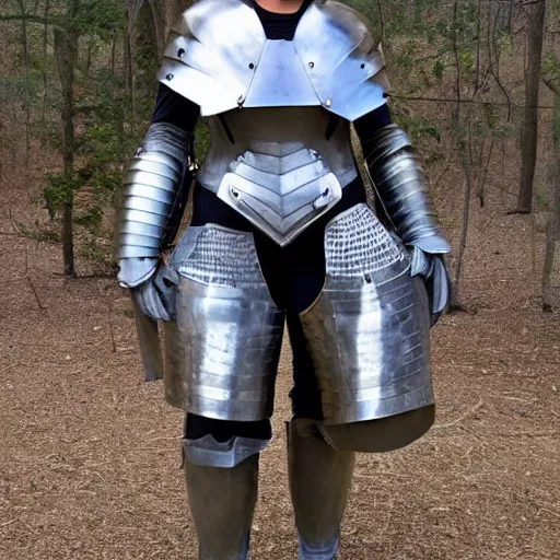 Image similar to armor made for women