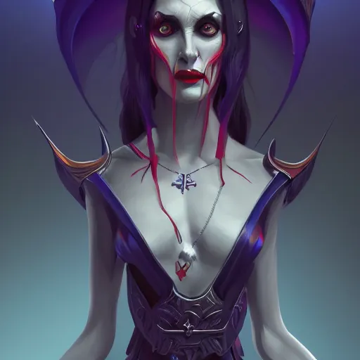 Image similar to evil high priestess, highly detailed, digital painting, artstation, concept art, smooth, sharp focus, illustration