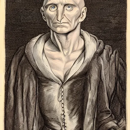 Prompt: Voldemort dressed as Harry Potter, Peter Paul Rubens