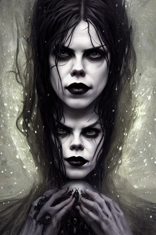 portrait of fairuza balk as death of the endless, the | Stable Diffusion