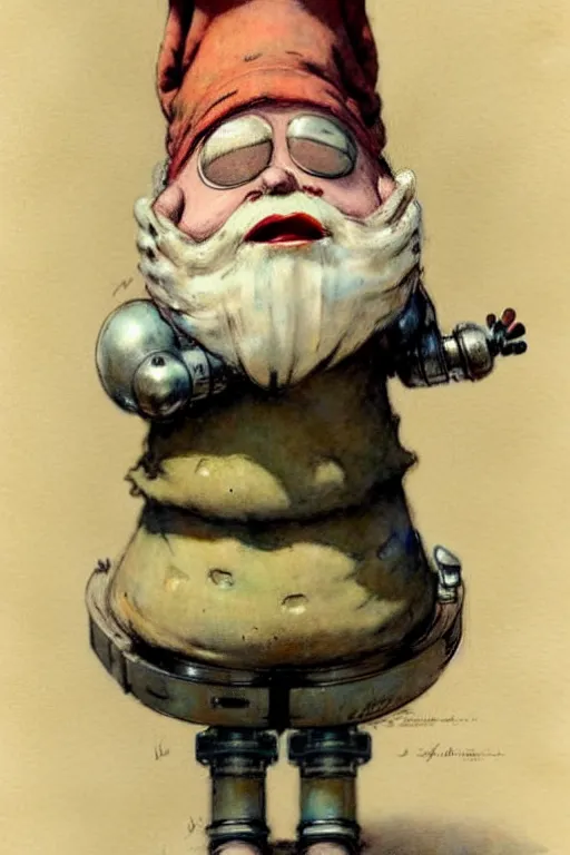 Image similar to ( ( ( ( ( 1 9 5 0 s robot knome fat. muted colors. ) ) ) ) ) by jean - baptiste monge!!!!!!!!!!!!!!!!!!!!!!!!!!!!!!