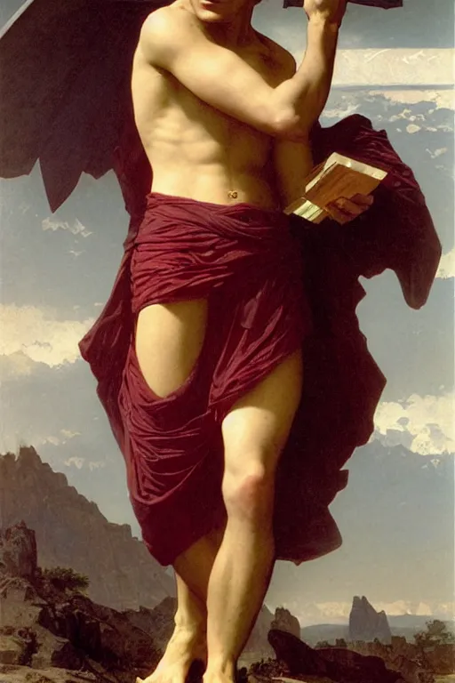 Prompt: Magneto by William Adolphe Bouguereau