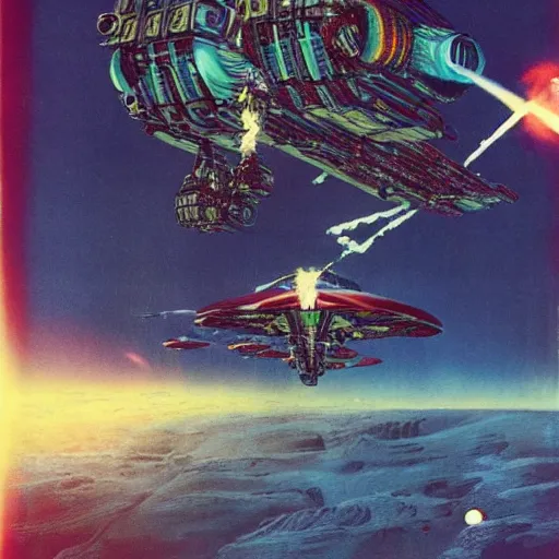 Image similar to hell rider, chris foss, john harris, beeple, wayne barlowe