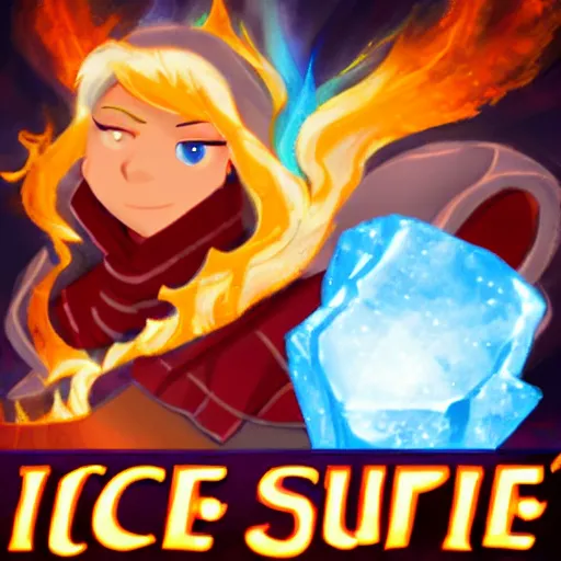 Image similar to ice fire