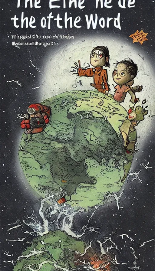 Image similar to the end of the world, by raymond briggs