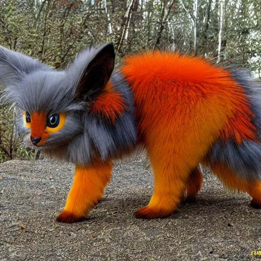 Image similar to national geographic professional photo of flareon, award winning